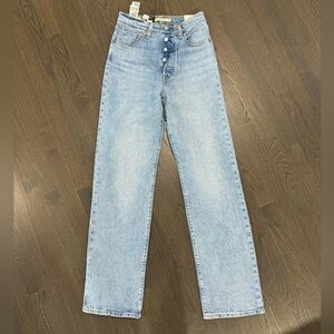 Levi’s ribcage straight jeans